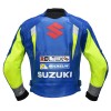 ECSTAR MotoGP SUZUKI Sports Racing Replica Leather Motorcycle Jacket